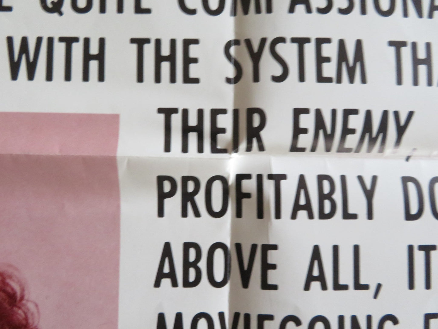 THE BIG FIX - B FOLDED US ONE SHEET POSTER RICHARD DREYFUSS SUSAN ANSPACH 1978 Rendezvous Cinema Movie posters