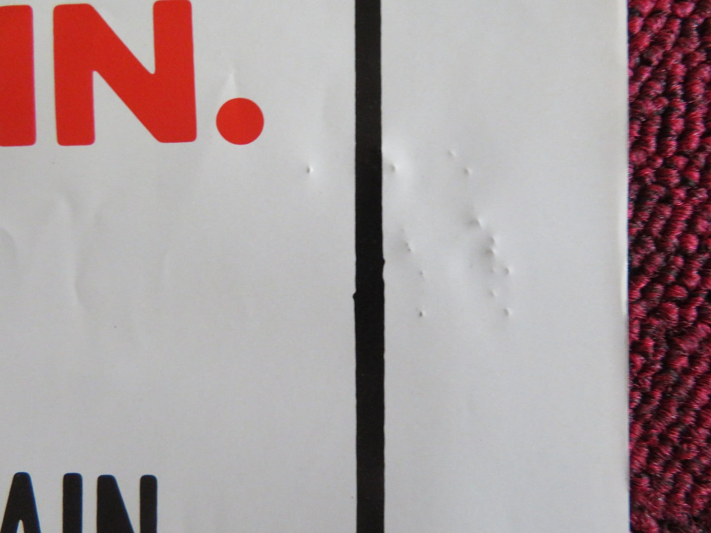 THE BIG FIX - B FOLDED US ONE SHEET POSTER RICHARD DREYFUSS SUSAN ANSPACH 1978 Rendezvous Cinema Movie posters