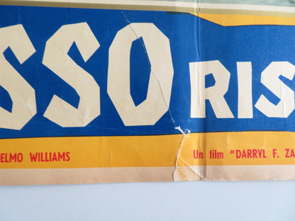 THE BIG GAMBLE - A ITALIAN FOTOBUSTA POSTER STEPHEN BOYD JULIETTE GRECO 1961 Rendezvous Cinema Movie posters