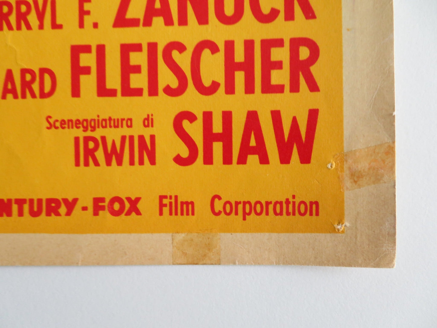 THE BIG GAMBLE - A ITALIAN FOTOBUSTA POSTER STEPHEN BOYD JULIETTE GRECO 1961 Rendezvous Cinema Movie posters