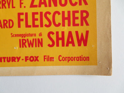 THE BIG GAMBLE - B ITALIAN FOTOBUSTA POSTER STEPHEN BOYD JULIETTE GRECO 1961 Rendezvous Cinema Movie posters