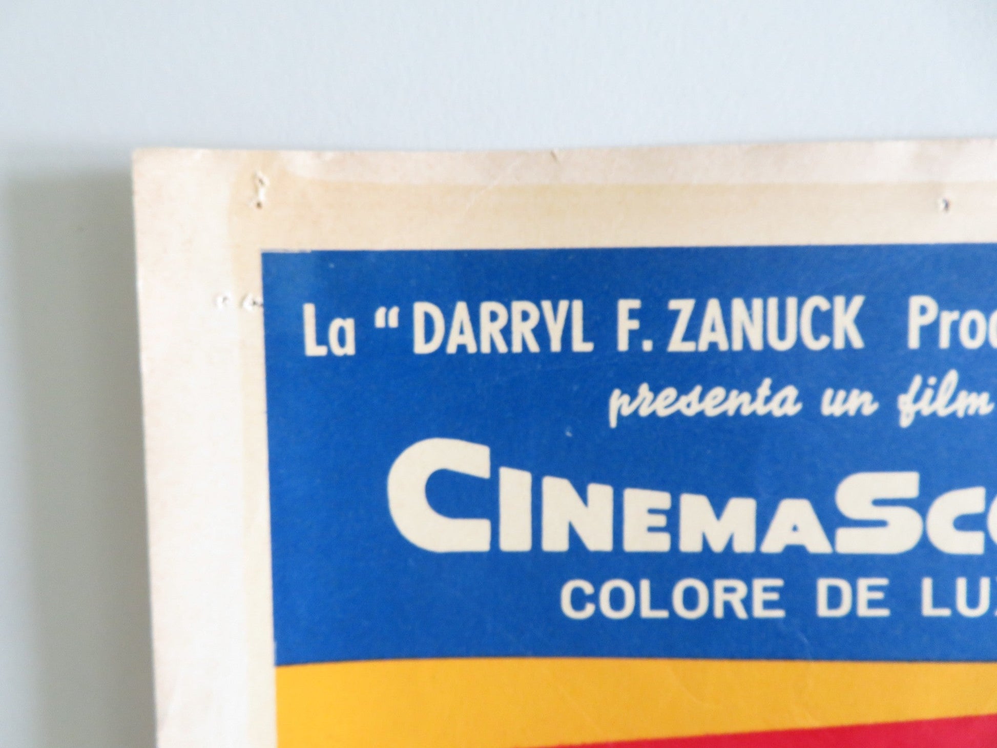 THE BIG GAMBLE - B ITALIAN FOTOBUSTA POSTER STEPHEN BOYD JULIETTE GRECO 1961 Rendezvous Cinema Movie posters