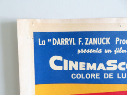 THE BIG GAMBLE - B ITALIAN FOTOBUSTA POSTER STEPHEN BOYD JULIETTE GRECO 1961 Rendezvous Cinema Movie posters