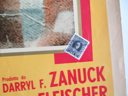 THE BIG GAMBLE - C ITALIAN FOTOBUSTA POSTER STEPHEN BOYD JULIETTE GRECO 1961 Rendezvous Cinema Movie posters