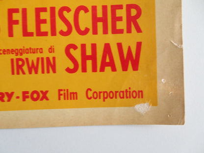 THE BIG GAMBLE - E ITALIAN FOTOBUSTA POSTER STEPHEN BOYD JULIETTE GRECO 1961 Rendezvous Cinema Movie posters