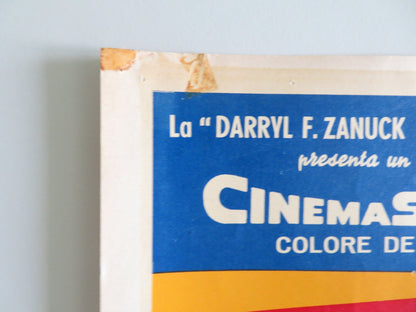 THE BIG GAMBLE - E ITALIAN FOTOBUSTA POSTER STEPHEN BOYD JULIETTE GRECO 1961 Rendezvous Cinema Movie posters