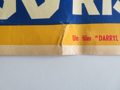 THE BIG GAMBLE - F ITALIAN FOTOBUSTA POSTER STEPHEN BOYD JULIETTE GRECO 1961 Rendezvous Cinema Movie posters