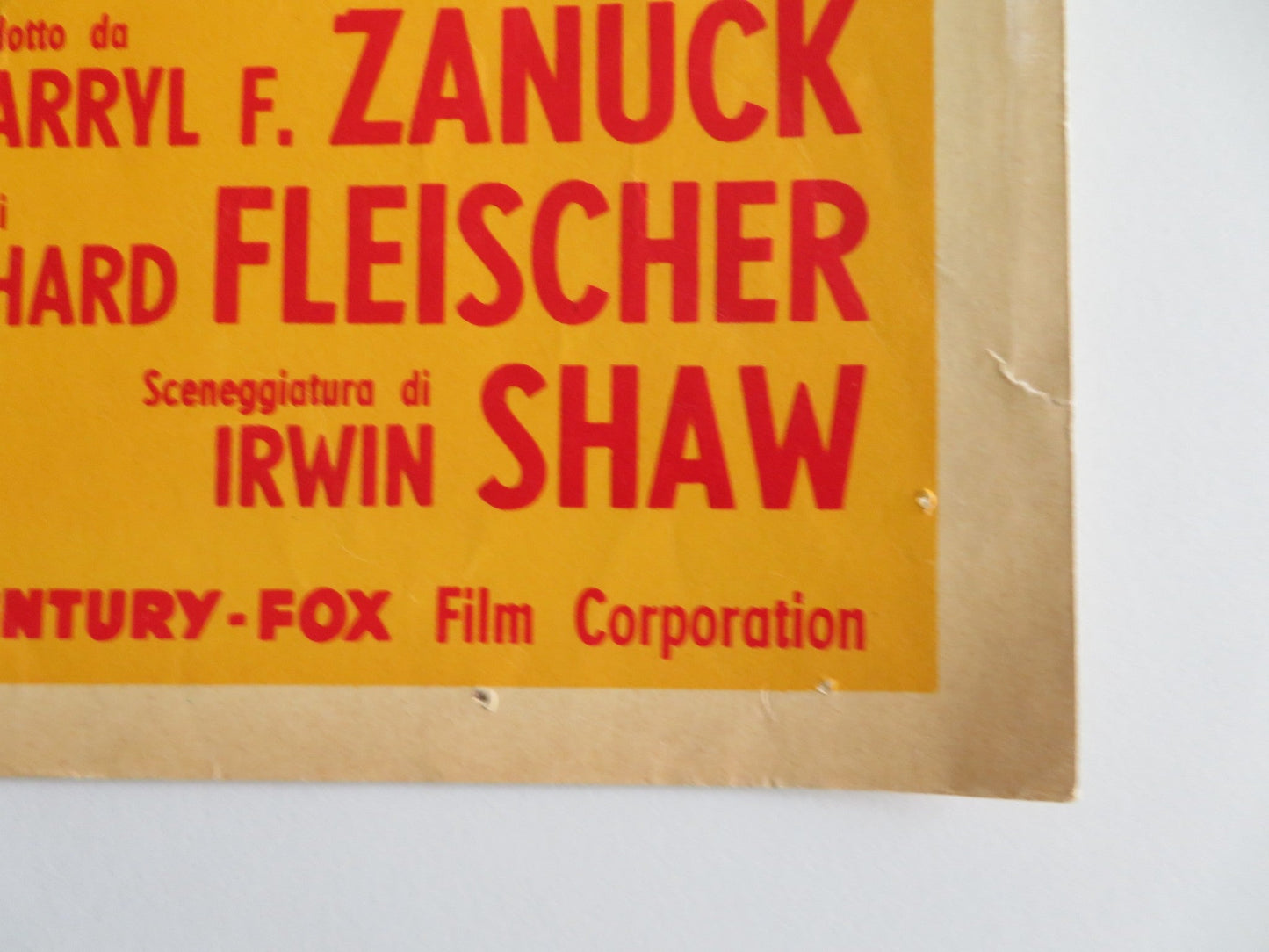 THE BIG GAMBLE - F ITALIAN FOTOBUSTA POSTER STEPHEN BOYD JULIETTE GRECO 1961 Rendezvous Cinema Movie posters