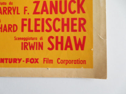 THE BIG GAMBLE - F ITALIAN FOTOBUSTA POSTER STEPHEN BOYD JULIETTE GRECO 1961 Rendezvous Cinema Movie posters