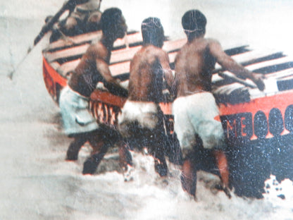 THE BIG GAMBLE - H ITALIAN FOTOBUSTA POSTER STEPHEN BOYD JULIETTE GRECO 1961 Rendezvous Cinema Movie posters