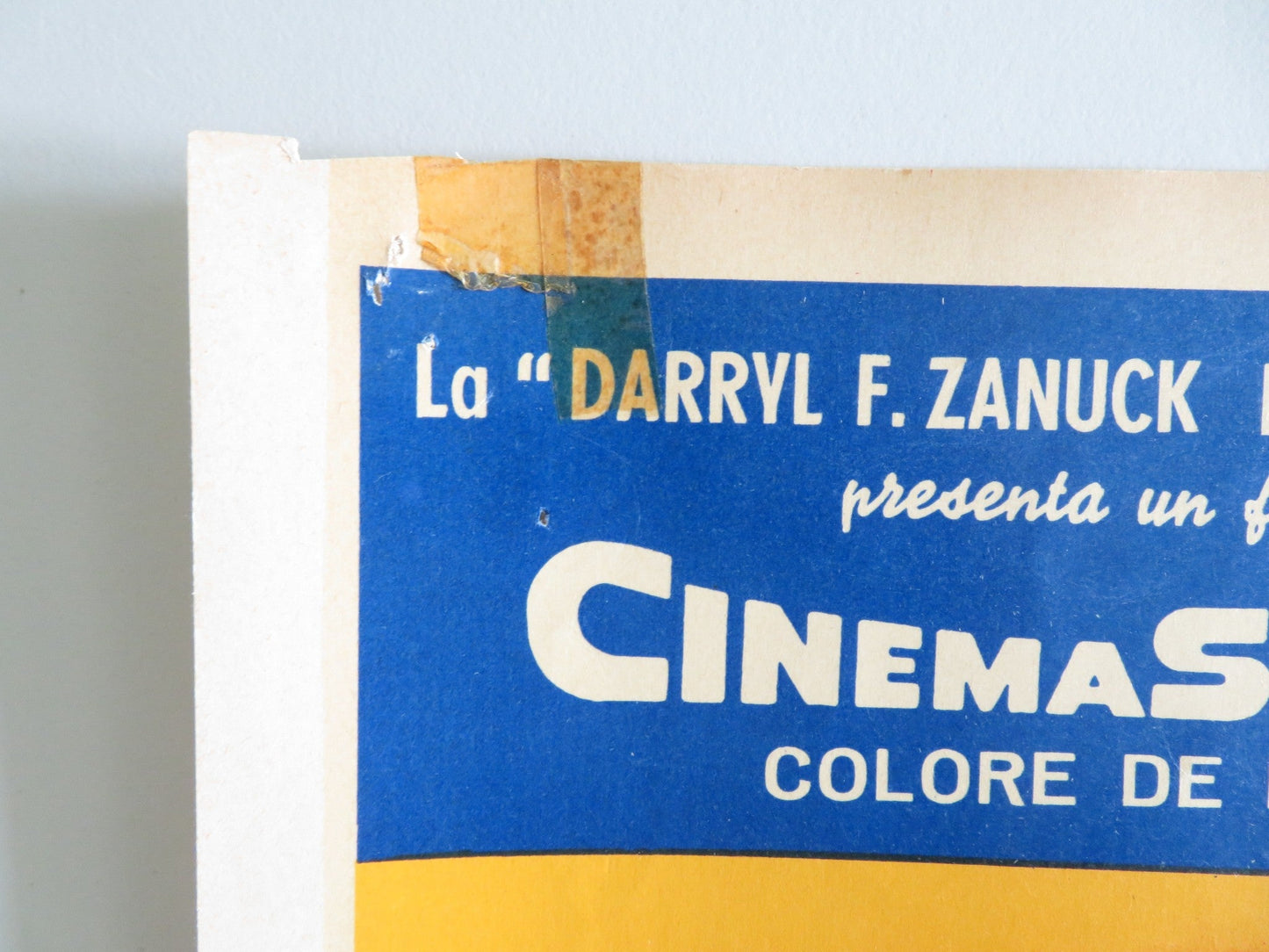 THE BIG GAMBLE - H ITALIAN FOTOBUSTA POSTER STEPHEN BOYD JULIETTE GRECO 1961 Rendezvous Cinema Movie posters