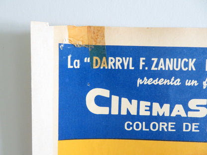 THE BIG GAMBLE - H ITALIAN FOTOBUSTA POSTER STEPHEN BOYD JULIETTE GRECO 1961 Rendezvous Cinema Movie posters