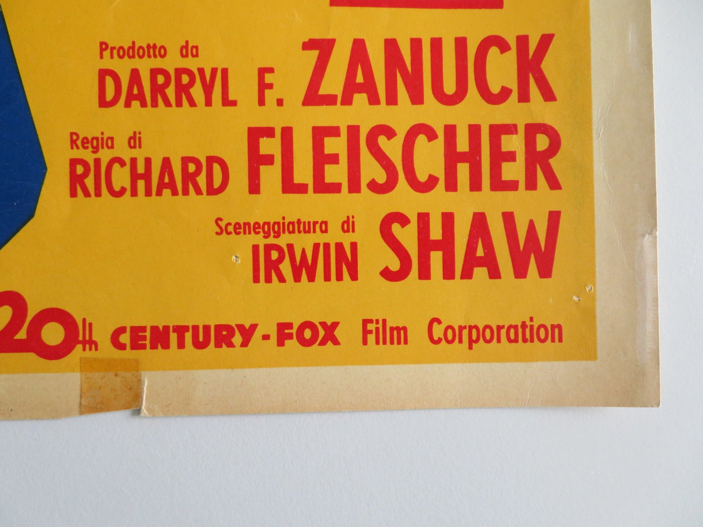 THE BIG GAMBLE - I ITALIAN FOTOBUSTA POSTER STEPHEN BOYD JULIETTE GRECO 1961 Rendezvous Cinema Movie posters