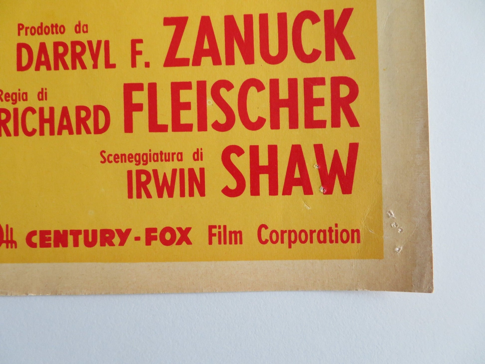 THE BIG GAMBLE - J ITALIAN FOTOBUSTA POSTER STEPHEN BOYD JULIETTE GRECO 1961 Rendezvous Cinema Movie posters