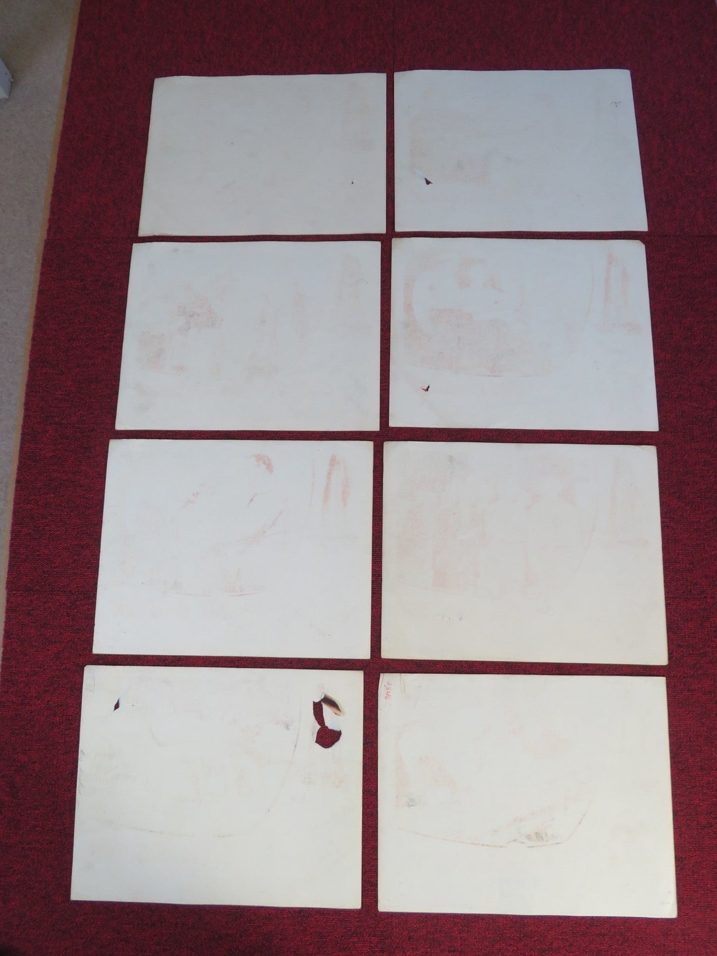 THE BIG GUSHER US LOBBY CARD FULL SET WAYNE MORRIS PRESTON FOSTER 1951 Rendezvous Cinema Movie posters