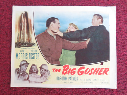 THE BIG GUSHER US LOBBY CARD FULL SET WAYNE MORRIS PRESTON FOSTER 1951 Rendezvous Cinema Movie posters