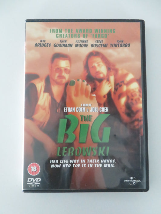 The Big Lebowski (DVD) Jeff Bridges John Goodman 1998 Region 2, 4 Movie posters