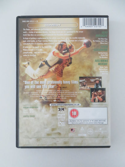 The Big Lebowski (DVD) Jeff Bridges John Goodman 1998 Region 2, 4 Movie posters
