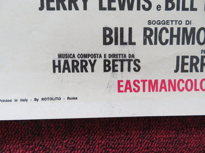 THE BIG MOUTH ITALIAN LOCANDINA POSTER JERRY LEWIS HAROLD J. STONE 1967 Rendezvous Cinema Movie posters