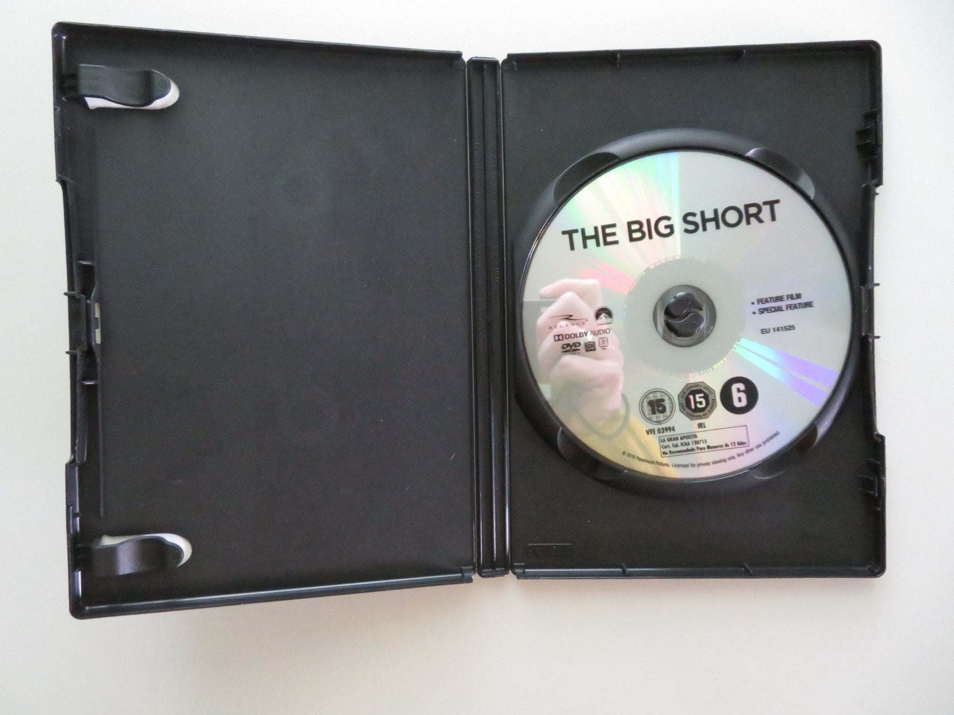 THE BIG SHORT (DVD) CHRISTIAN BALE BRAD PITT STEVE CARELL 2015 REGION 2 Movie posters