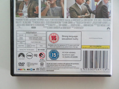 THE BIG SHORT (DVD) CHRISTIAN BALE BRAD PITT STEVE CARELL 2015 REGION 2 Movie posters