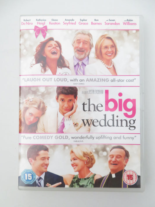 The Big Wedding (DVD) Robert De Niro Diane Keaton 2013 Region 2 Movie posters