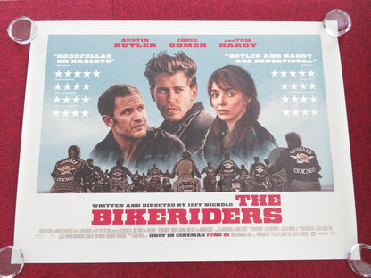 THE BIKERIDERS UK QUAD ROLLED POSTER AUSTIN BUTLER TOM HARDY 2023 Movie posters