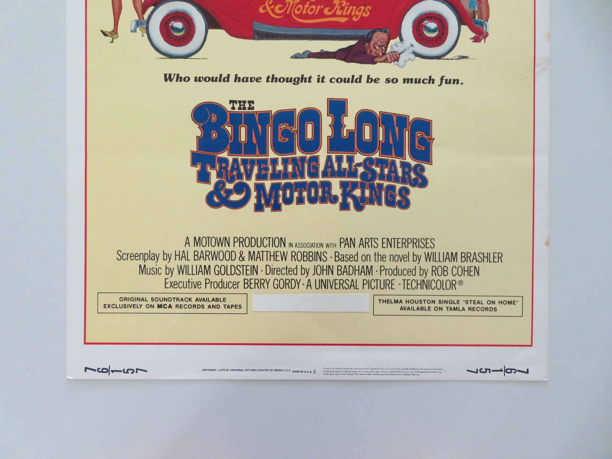 The Bingo Long Traveling All-Stars & Motor Kings US Insert Poster 1976 Movie posters