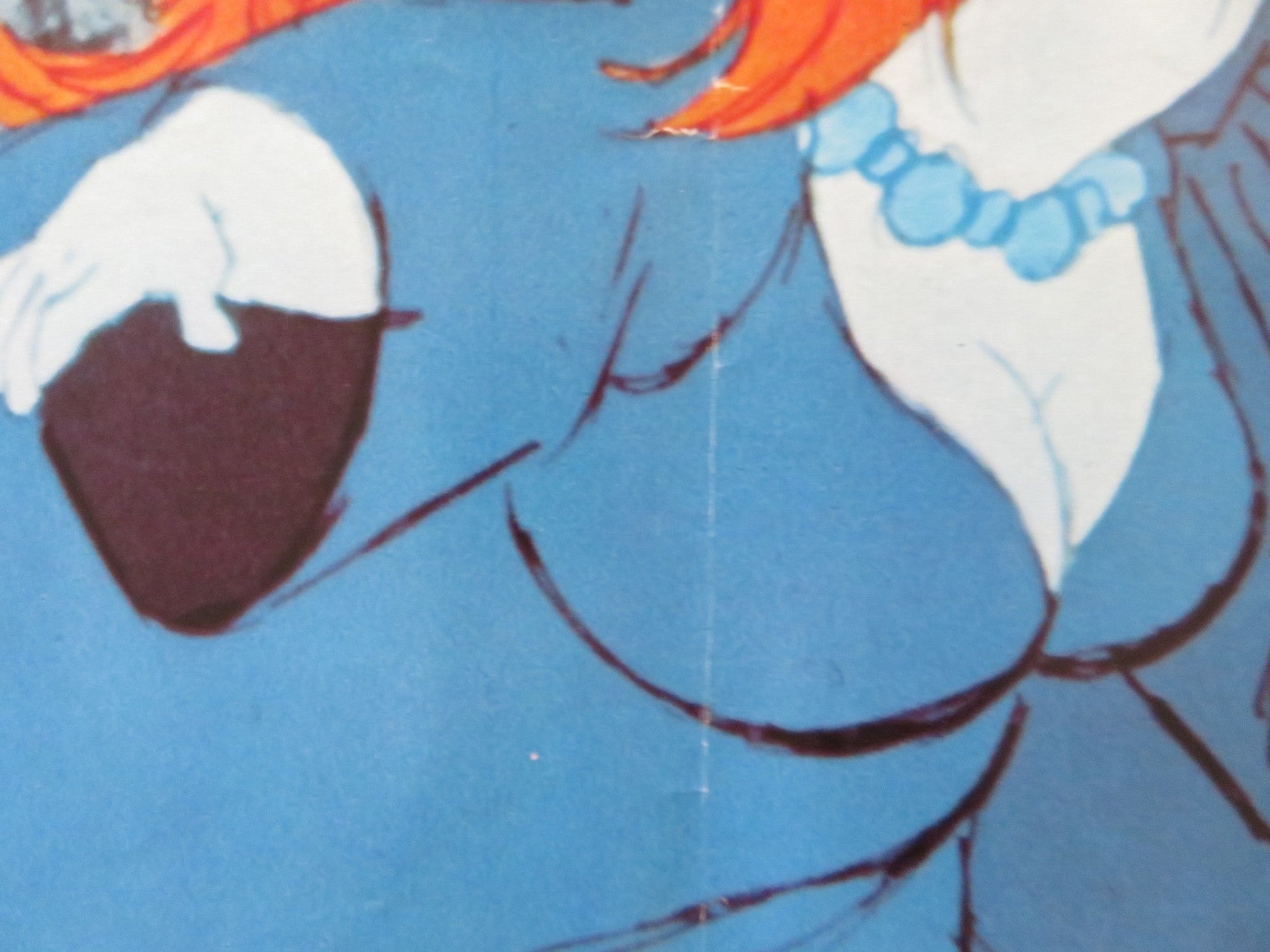 THE BLACK CAULDRON - A ITALIAN FOTOBUSTA POSTER DISNEY GRANT BARDSLEY 1985 Rendezvous Cinema Movie posters