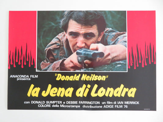 THE BLACK PANTHER - E ITALIAN FOTOBUSTA POSTER DONALD SUMPTER FARRINGTON 1980 Movie posters