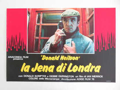 THE BLACK PANTHER - F ITALIAN FOTOBUSTA POSTER DONALD SUMPTER FARRINGTON 1980 Movie posters