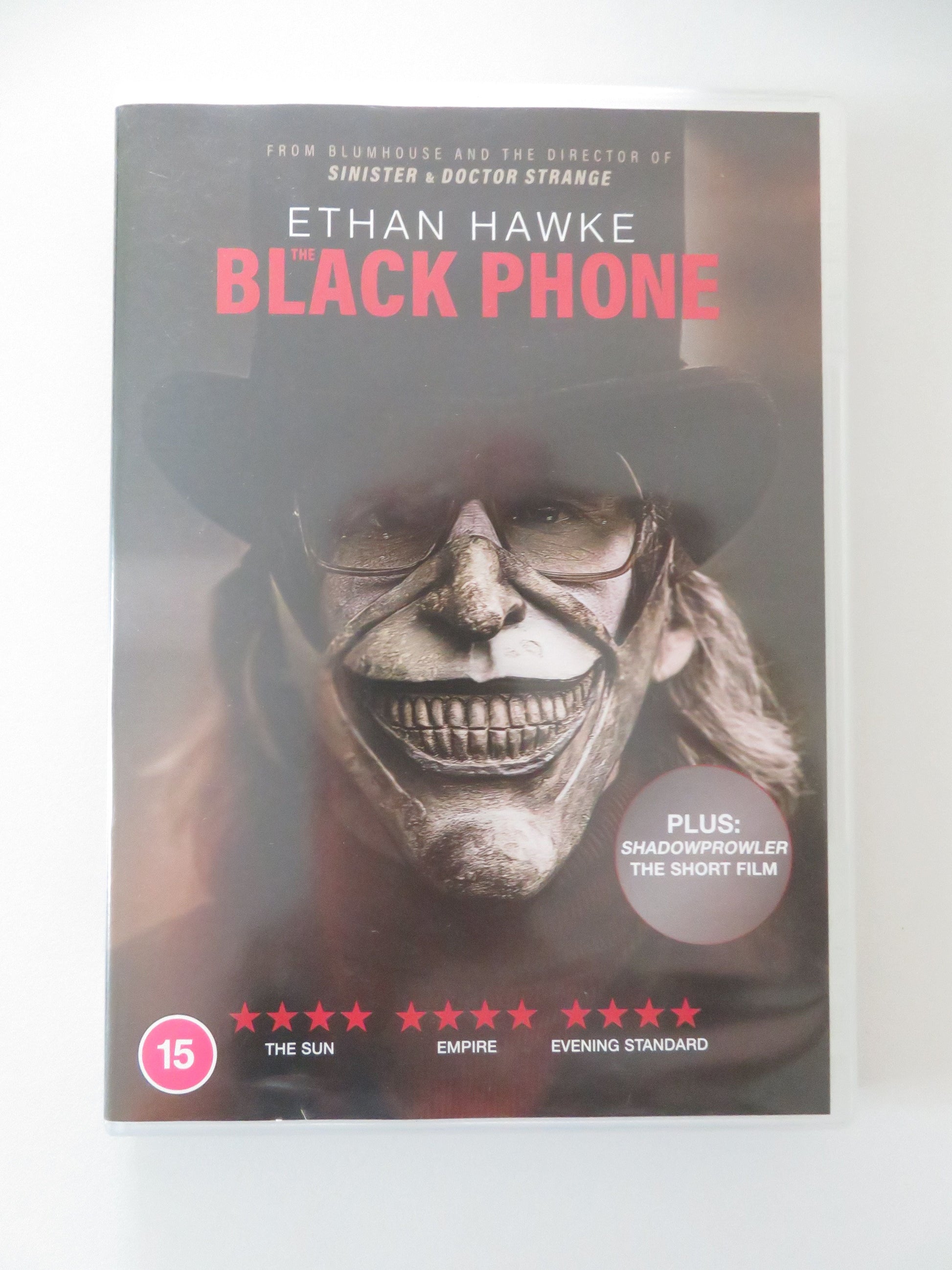 The Black Phone (DVD) Mason Thames Madeleine McGraw Ethan Hawke 2022 Region 2,4 Movie posters