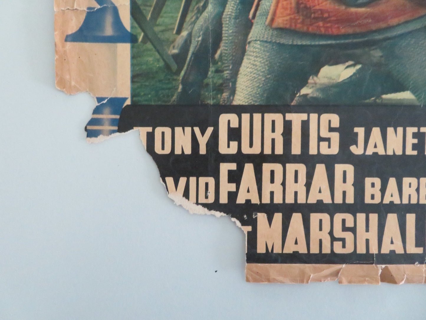 The Black Shield of Falworth - B Italian Fotobusta Poster Tony Curtis 1954 Movie posters