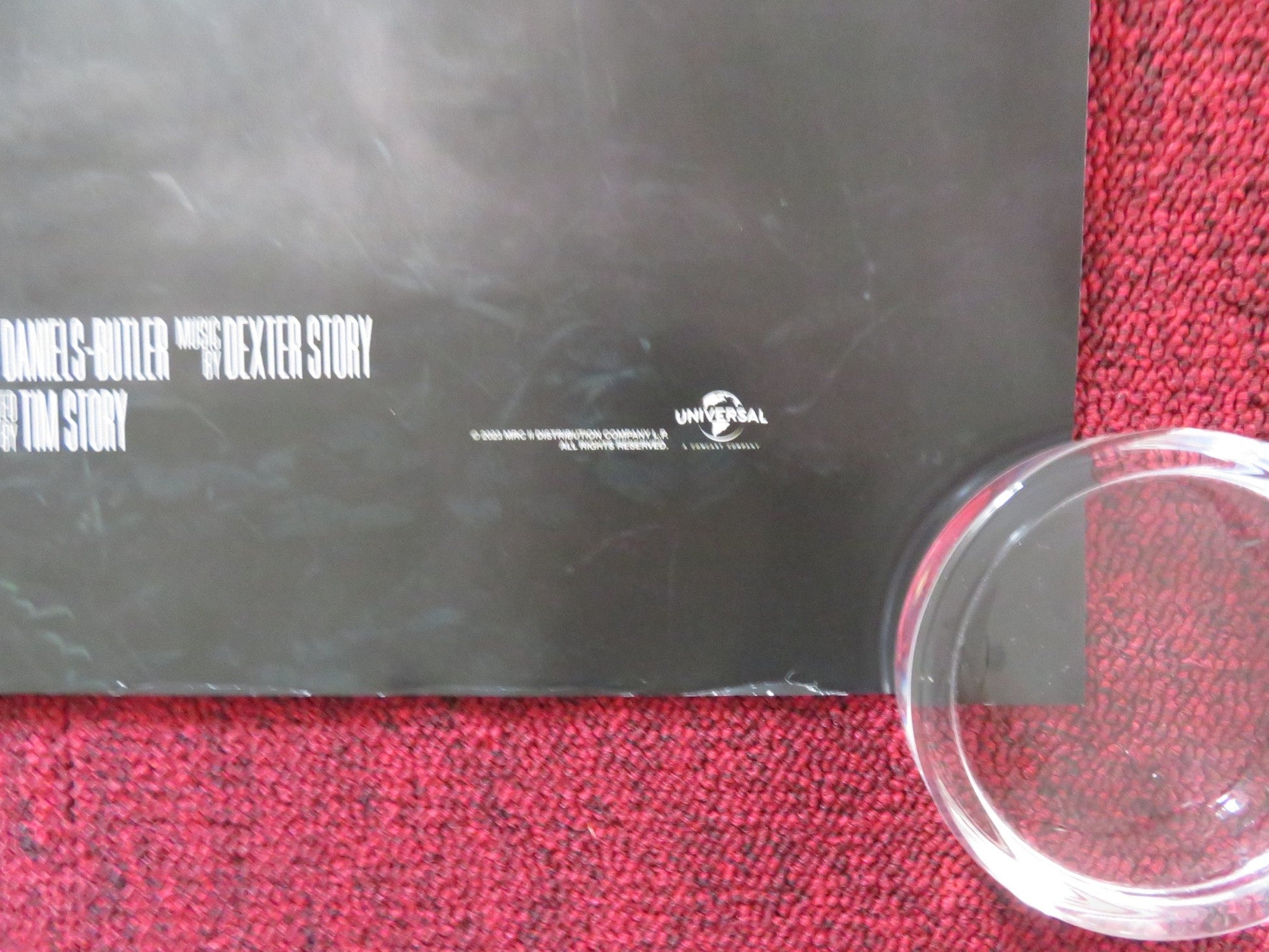 THE BLACKENING UK QUAD ROLLED POSTER GRACE BYERS JERMAINE FOWLER 2022 Rendezvous Cinema Movie posters