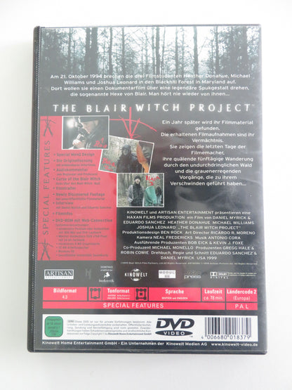 The Blair Witch Project (DVD) Heather Donahue Joshua Leonard 1999 Region 2 Movie posters