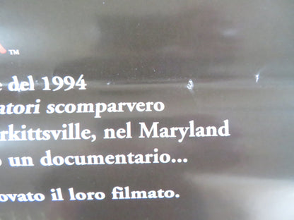 THE BLAIR WITCH PROJECT ITALIAN LOCANDINA POSTER HEATHER DONAHUE 1999 Rendezvous Cinema Movie posters