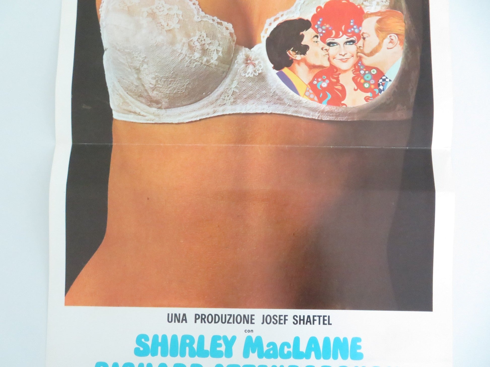 The Bliss of Mrs. Blossom Italian Locandina Poster MacLaine Attenborough 1968 Movie posters