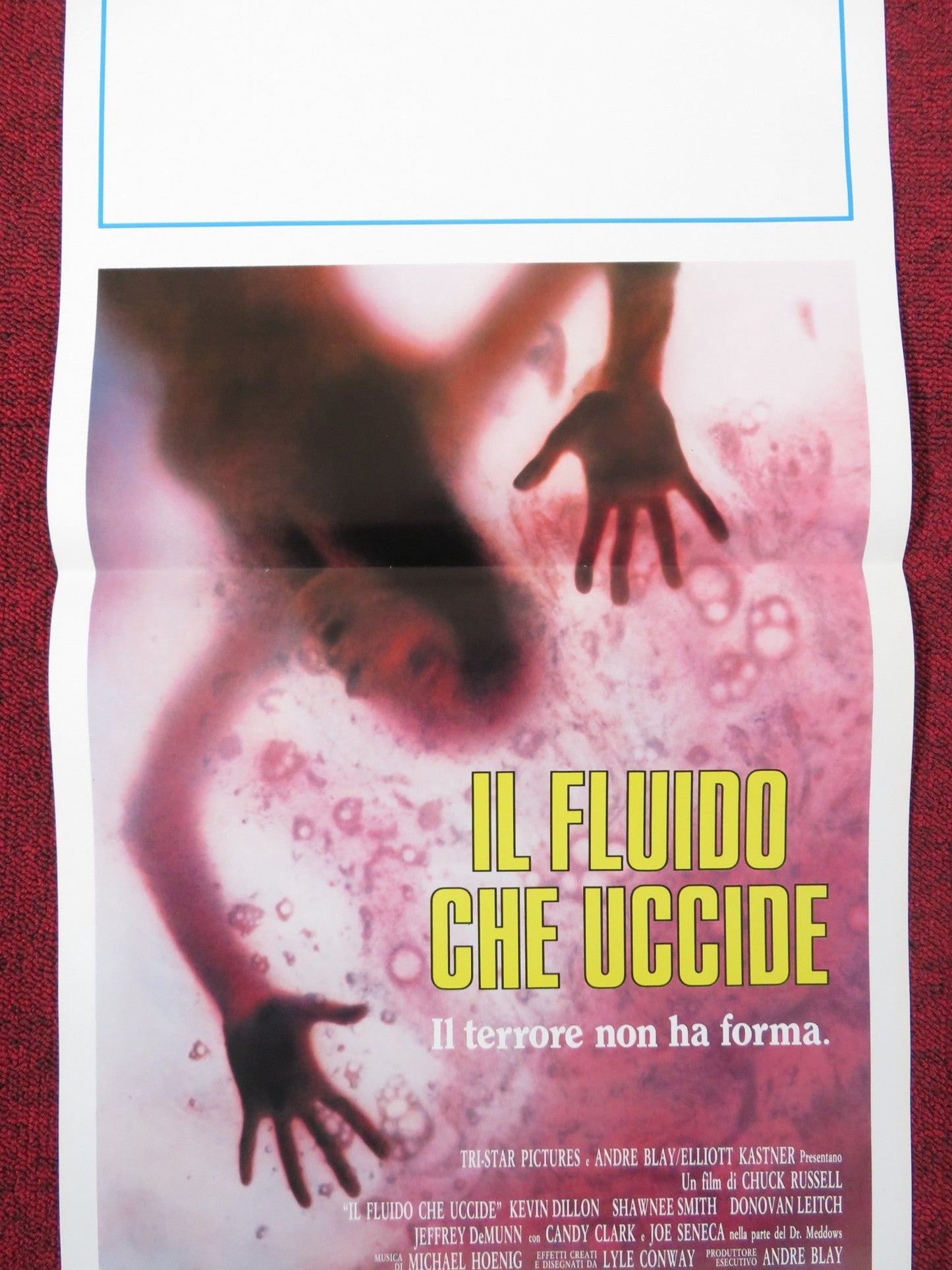 THE BLOB ITALIAN LOCANDINA POSTER KEVIN DILLON SHAWNEE SMITH 1988 Rendezvous Cinema Movie posters