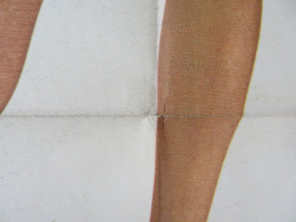 THE BLUE ANGEL FOLDED US ONE SHEET POSTER CURD JURGENS MAY BRITT 1959 Rendezvous Cinema Movie posters