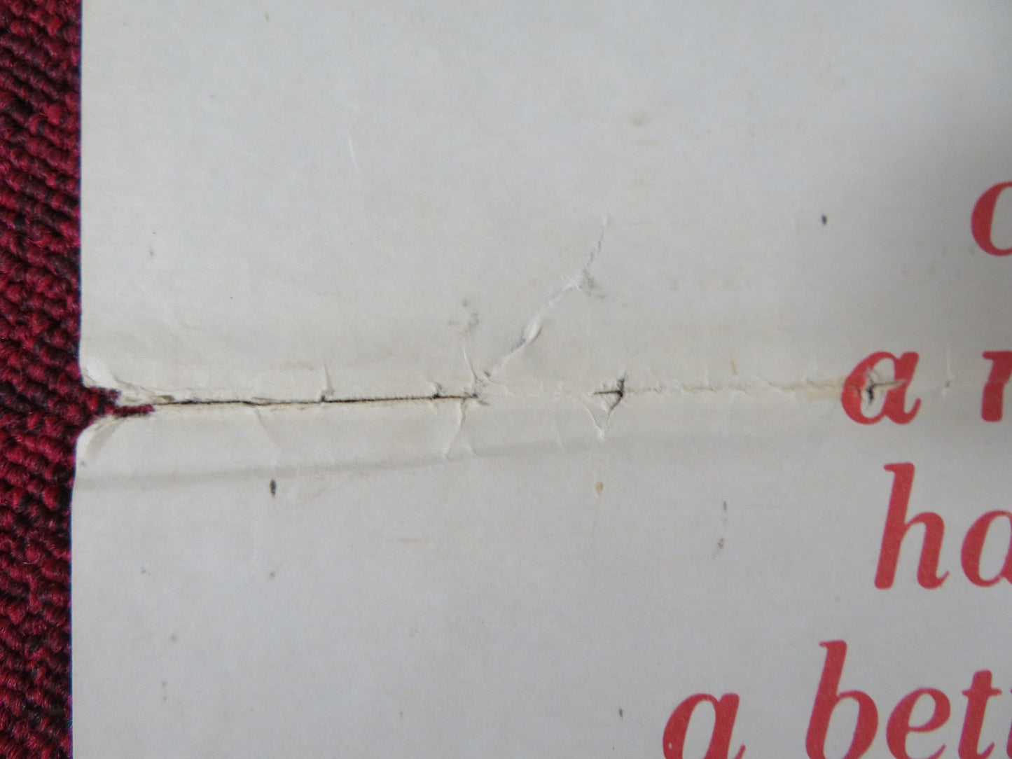 THE BLUE ANGEL FOLDED US ONE SHEET POSTER CURD JURGENS MAY BRITT 1959 Rendezvous Cinema Movie posters