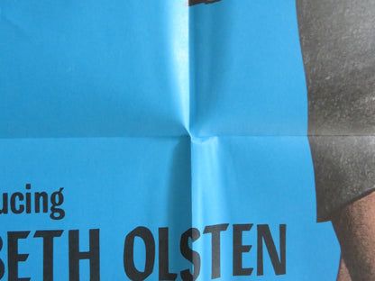 THE BLUE BALLOON FOLDED US ONE SHEET POSTER LISBETH OLSEN RICHARD MILES 1973 Rendezvous Cinema Movie posters