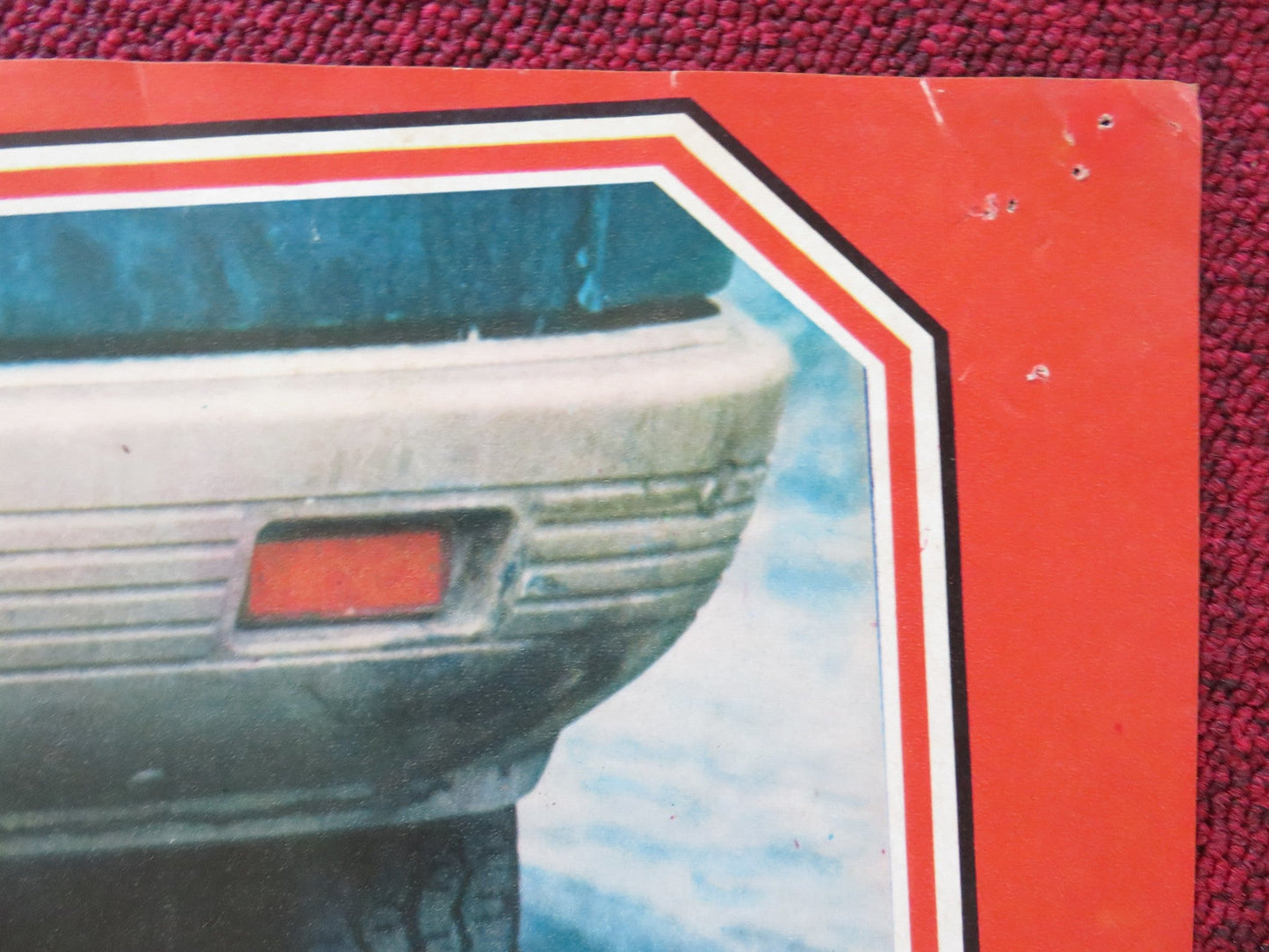 THE BLUE EYED BANDIT - A ITALIAN FOTOBUSTER POSTER FOLDED FRANCO NERO 1980 Rendezvous Cinema Movie posters