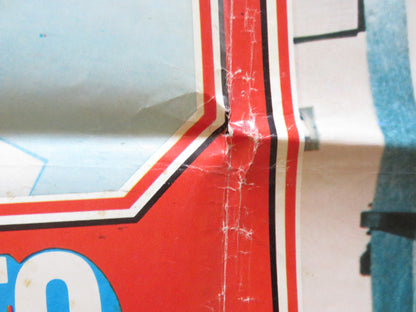 THE BLUE EYED BANDIT - E ITALIAN FOTOBUSTER POSTER FOLDED FRANCO NERO 1980 Rendezvous Cinema Movie posters