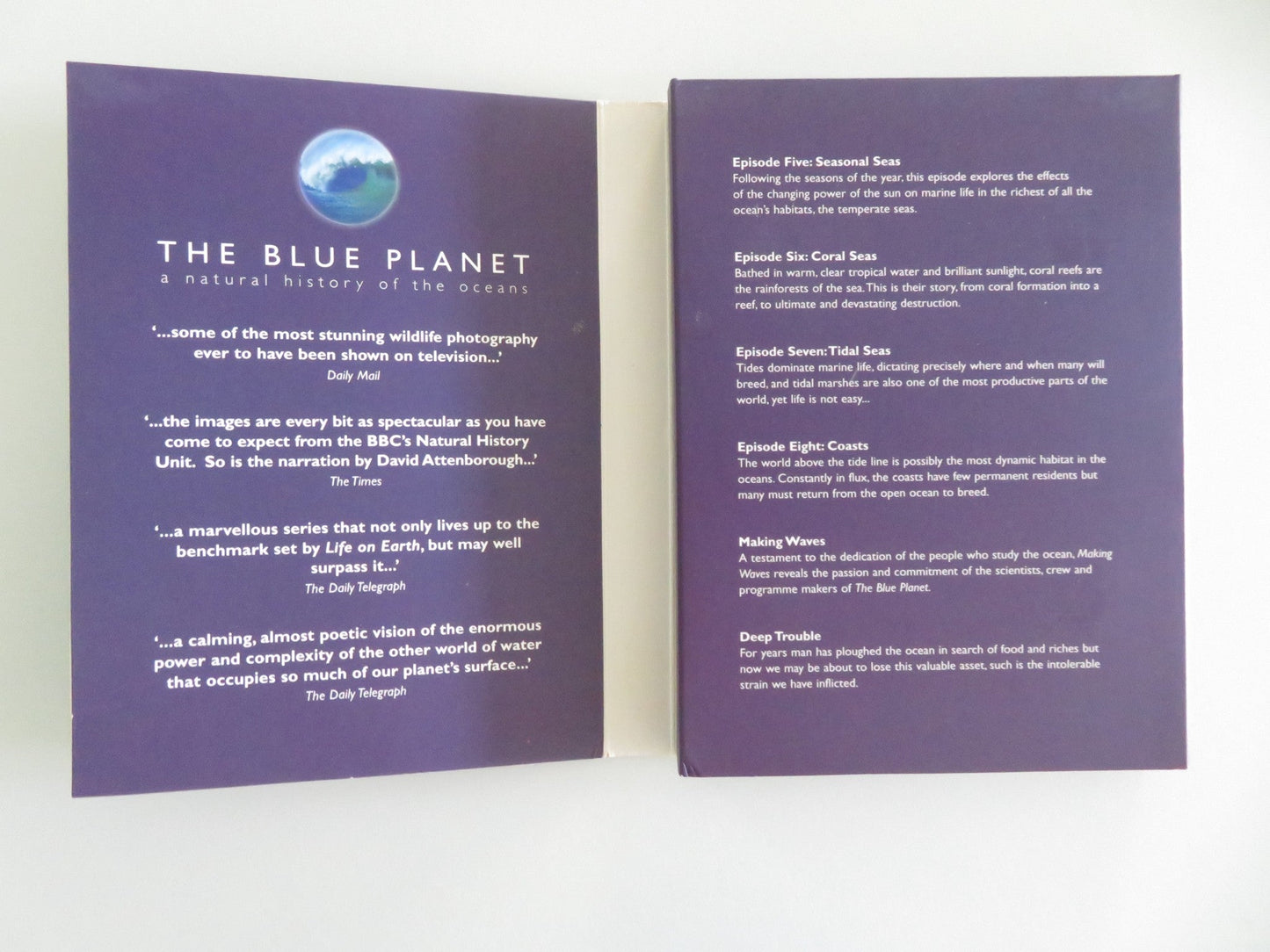 The Blue Planet - B (DVD BoxSet) David Attenborough 2001 Region 0 Movie posters