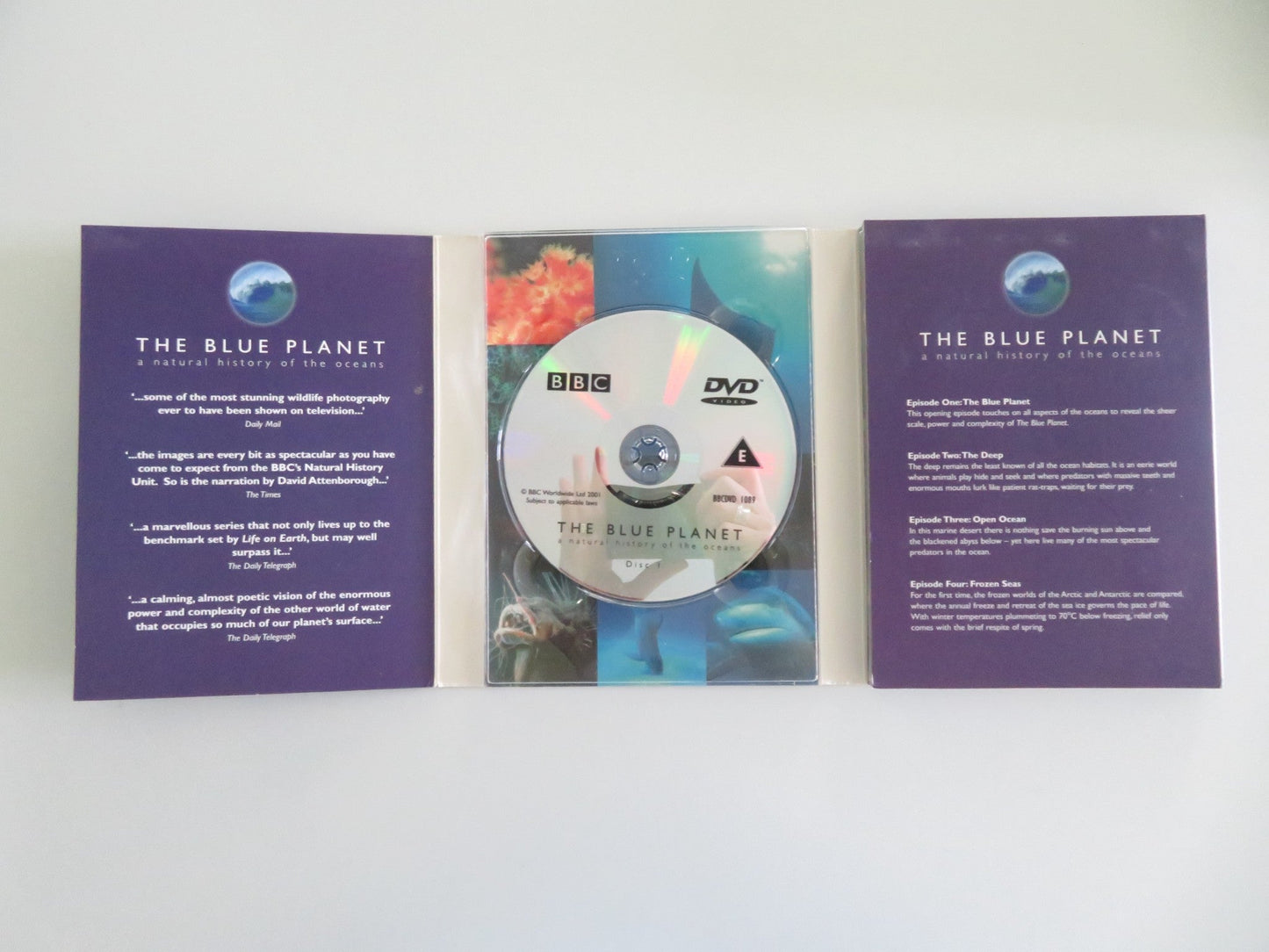 The Blue Planet - B (DVD BoxSet) David Attenborough 2001 Region 0 Movie posters