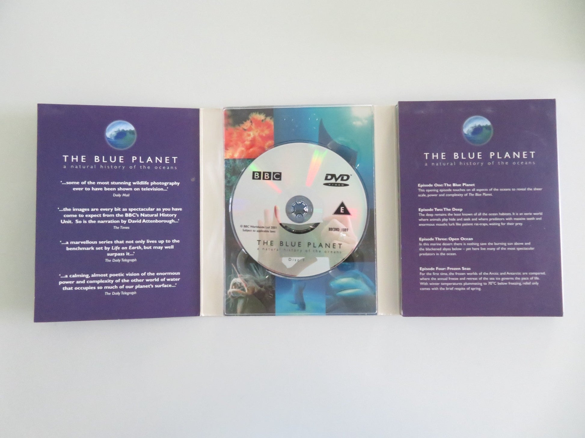 The Blue Planet - B (DVD BoxSet) David Attenborough 2001 Region 0 Movie posters