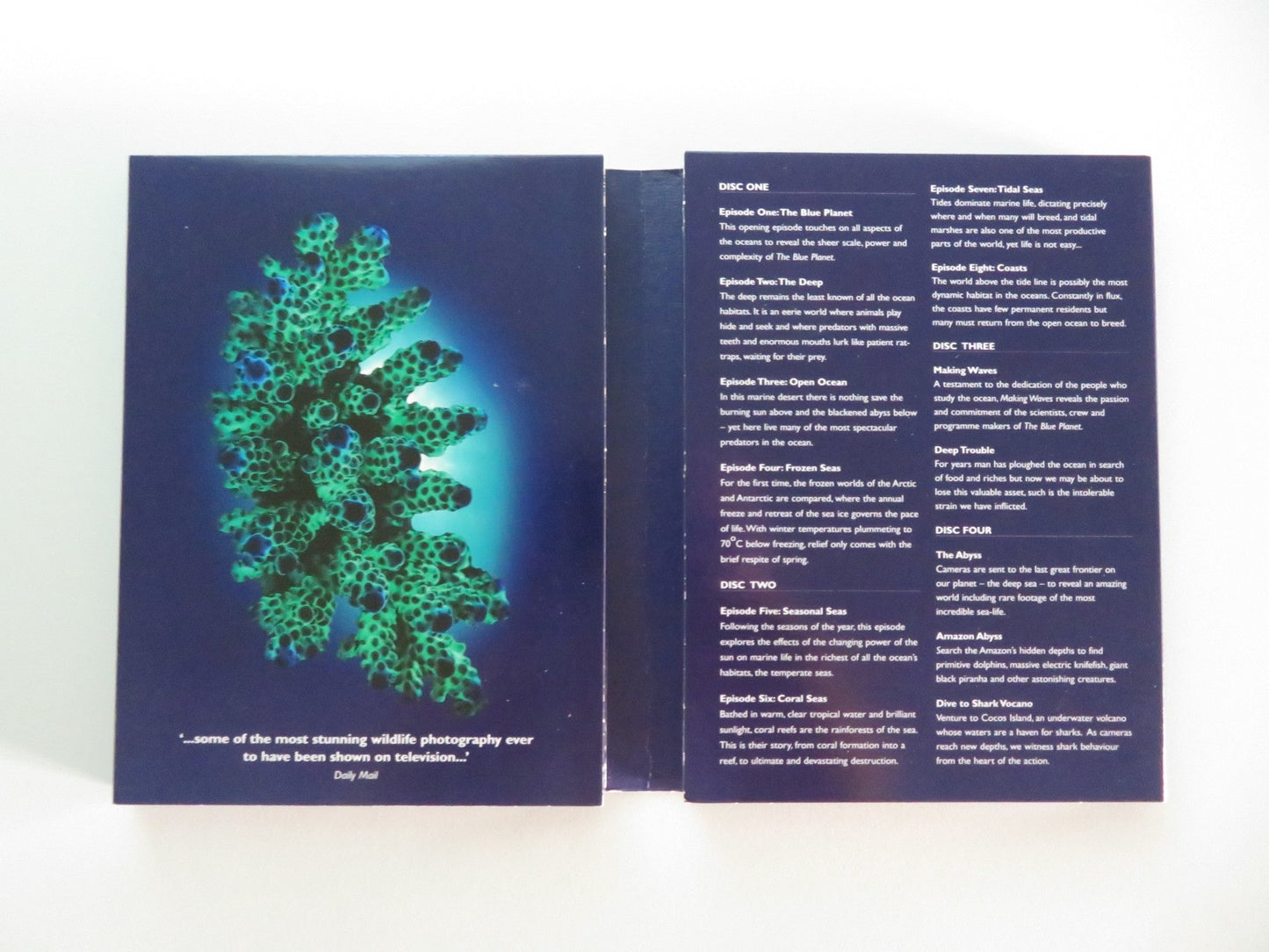 THE BLUE PLANET - SPECIAL EDITION (DVD BOXSET) DAVID ATTENBOROUGH REGION 0 Movie posters