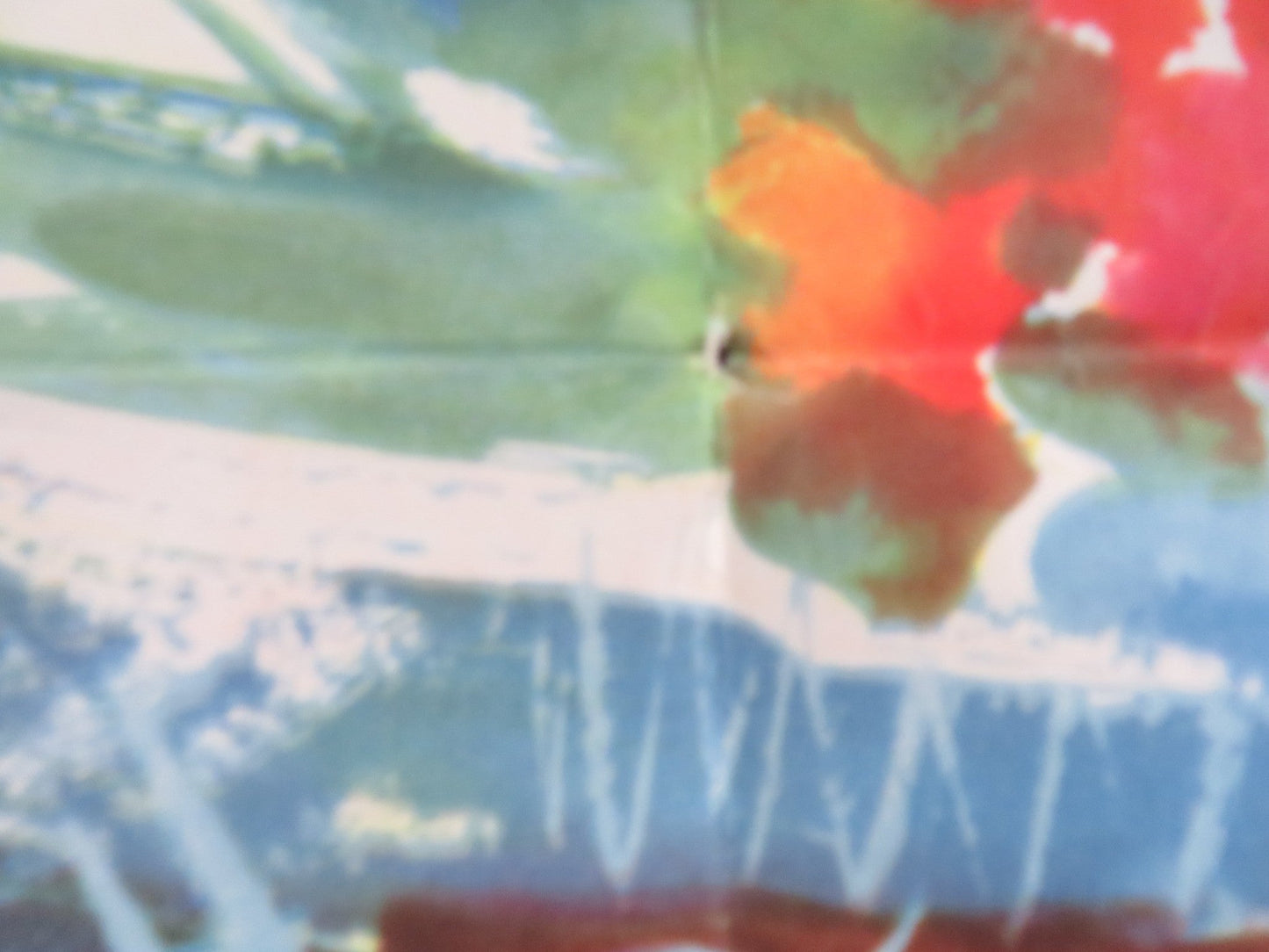 THE BLUE STRAW HAT GERMAN A1 POSTER FOLDED MARGOT HIELSCHER KARL SCHONBOCK Rendezvous Cinema Movie posters