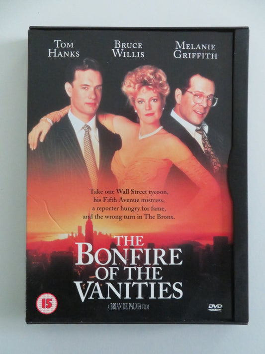 The Bonfire of the Vanities (DVD) Tom Hanks Bruce Willis 1990 Region 2 Movie posters