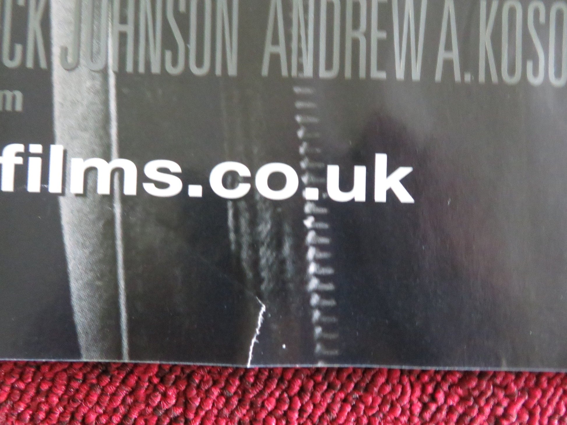 THE BOOK OF ELI UK QUAD ROLLED POSTER DENZEL WASHINGTON GARY OLDMAN 2010 Movie posters